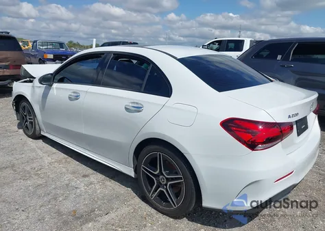 2021 Mercedes-Benz A 220 из США, поврежденный, VIN W1K3G4EBXMJ298203
